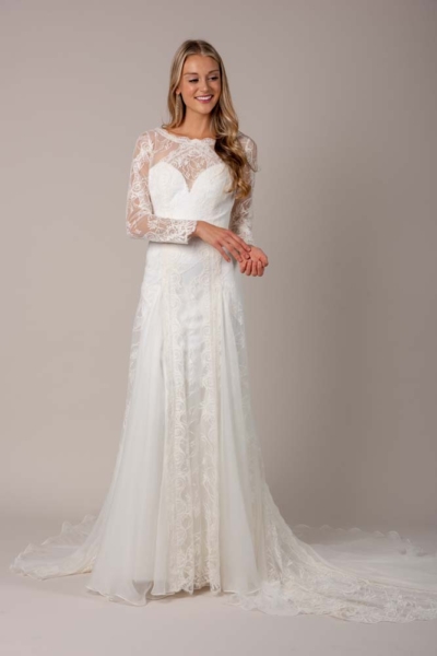 Bridal Gowns: Modern Trousseau featuring Gelmor Lace