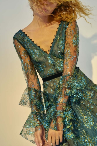 Ready to Wear: Trista Dress featuring Tulle from Gelmor Lace