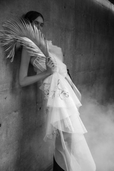 Ready to Wear: Trista featuring Lace and Tulle from Gelmor Lace