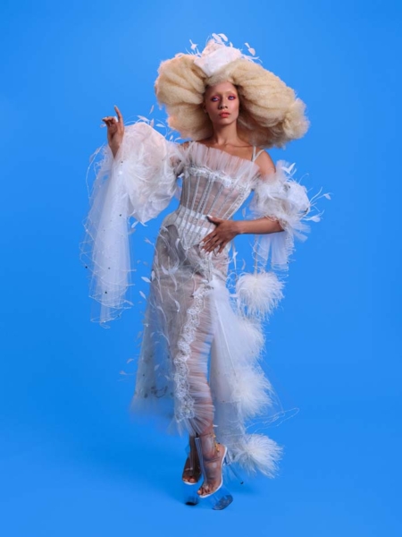 Ready to Wear: Wiederhoeft SS21 Mother Goose Collection featuring Gelmor Lace