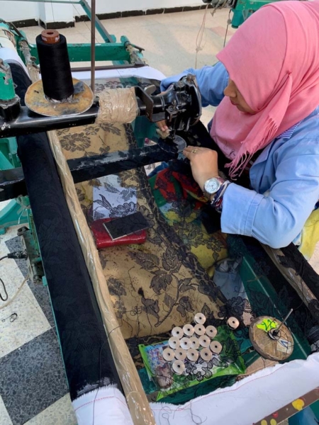 Lyon Lace Cording Process