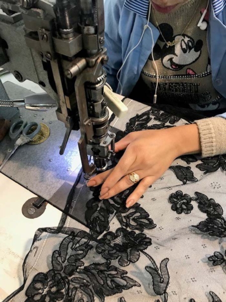 Lyon Lace Cording Process